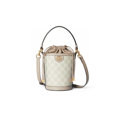 GUCCI OPHIDIA MINI BUCKET BAG 760199 (11.5*20*8cm)
